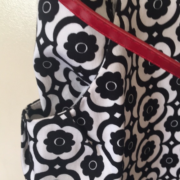EUC Nine West Patterned MIDI Dress - Picture 5 of 8
